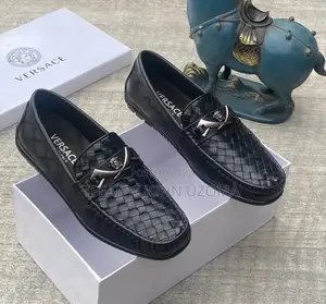 Versace Leather Classic Divers Shoe