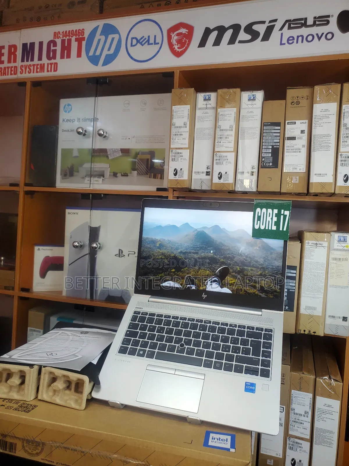 New Laptop HP EliteBook 830 G5 12GB Intel Core 7 SSD 256GB