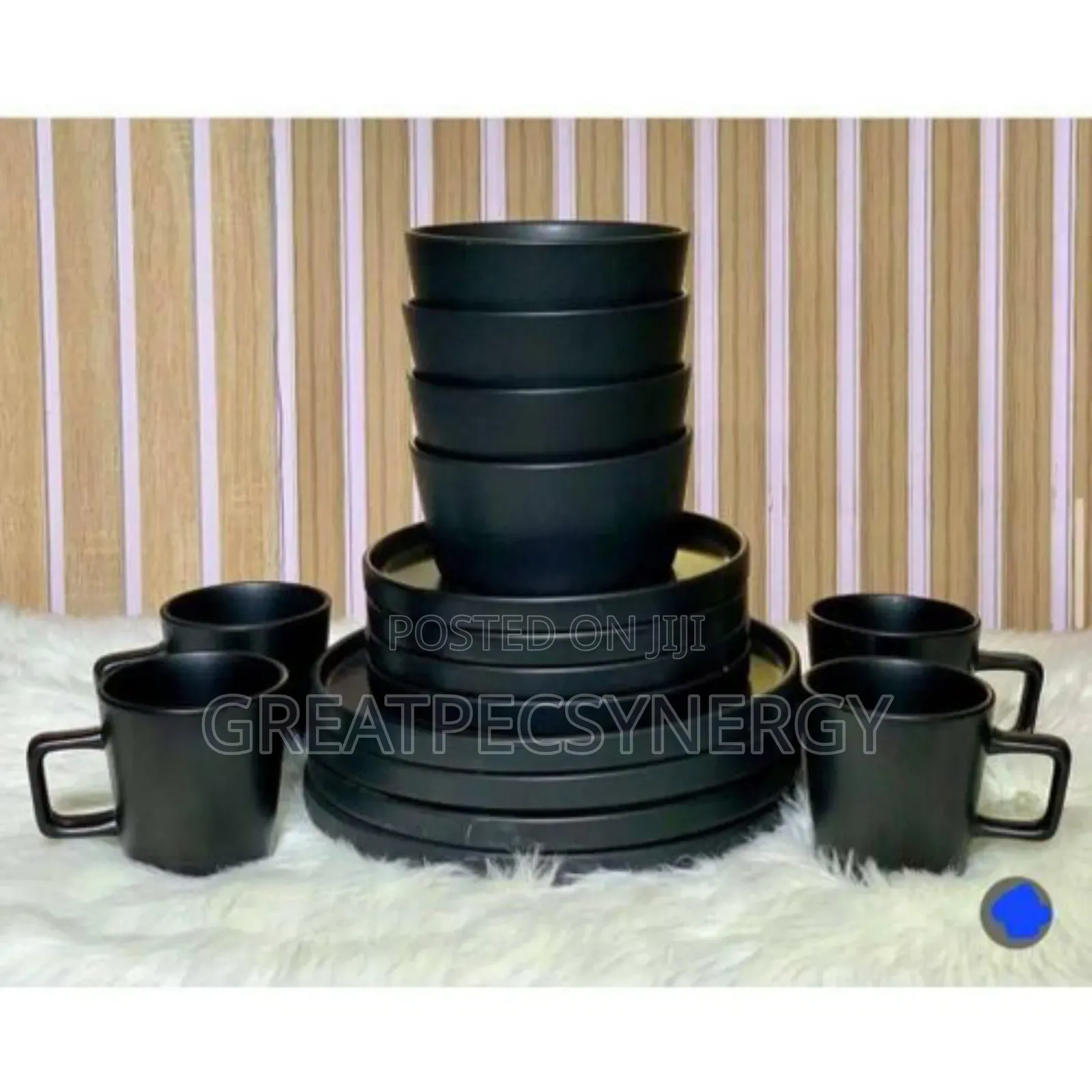 16 PCS Stone Ware Dinner Set