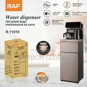 Water Dispenser With Small Refrigerator Storage Cabinet