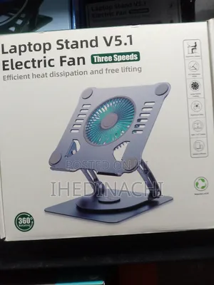 Laptop Stand V5.1 Electric Fan