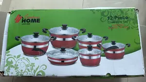 12 PCS Stainless Steel Cookware