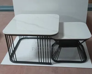 Two-in- One Marble Top Table