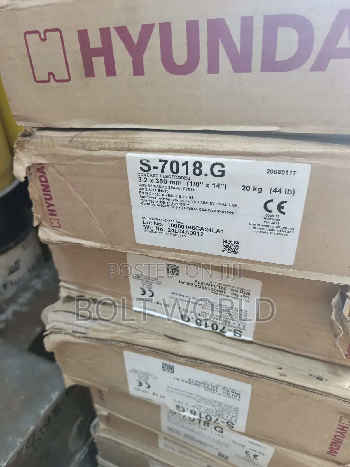 Hundia Electrode for Welding7018g