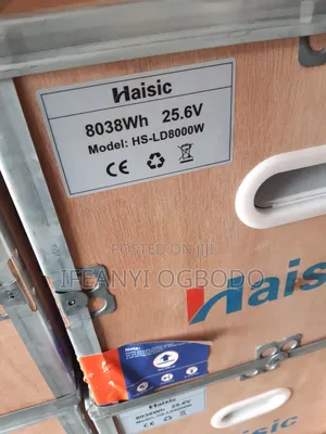 Haisic Lithium Battery 8kwh 24v Black