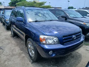 Toyota Highlander Limited V6 2005 Blue