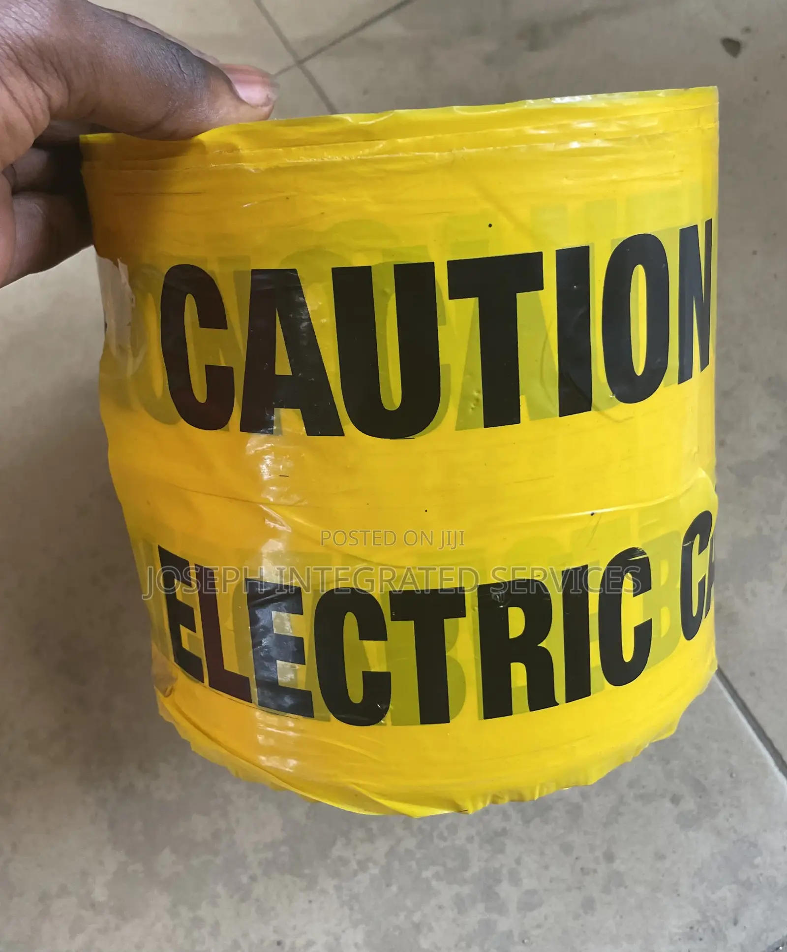 Caution Electric Cable Warning Tape 6”