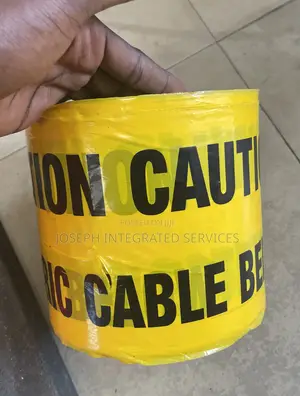 Caution Electric Cable Warning Tape 6”