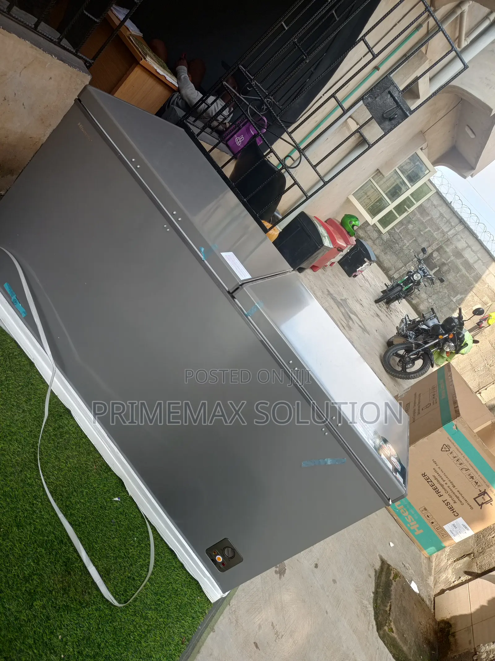 55dd Hisense Fc 66dd 500 Liters Double Door Glass Freezer - Primemax ...