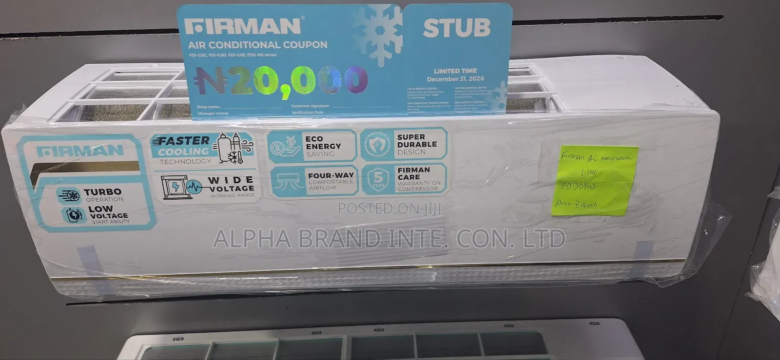 1hp Sumec Firman Ac