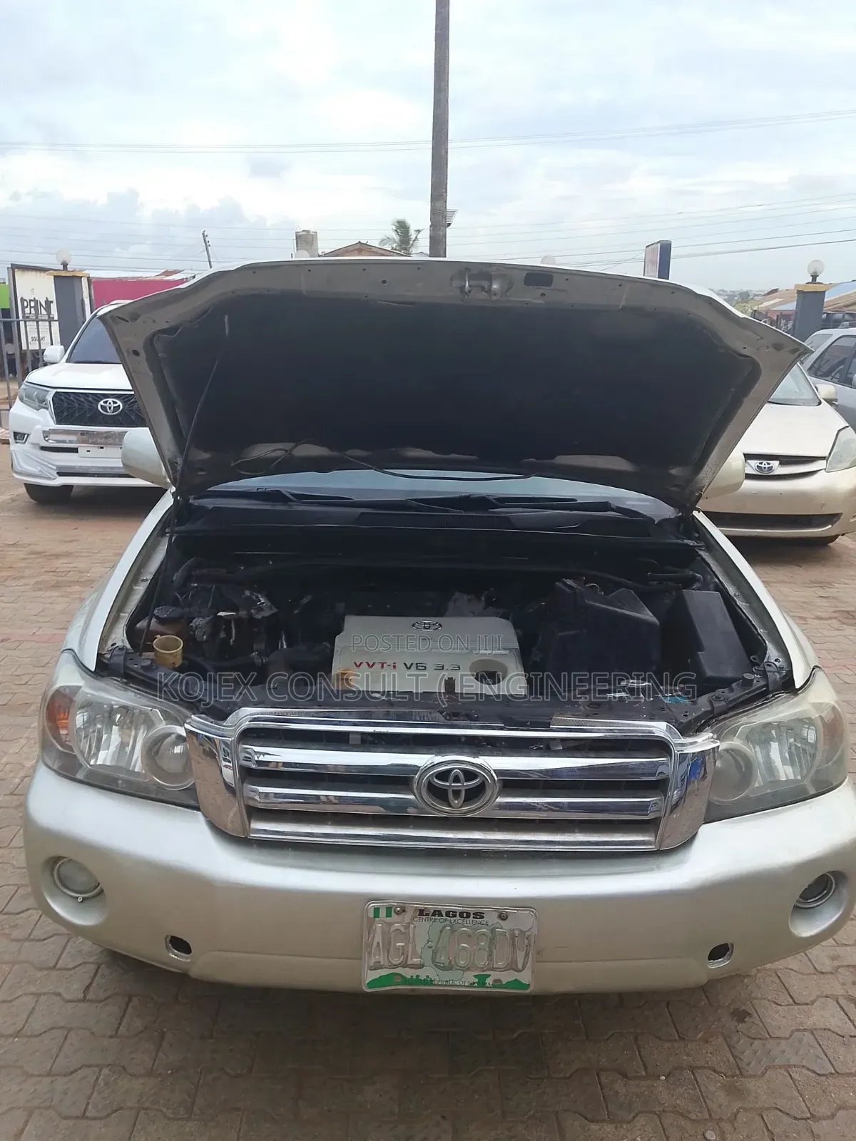 Toyota Highlander 2007 Silver