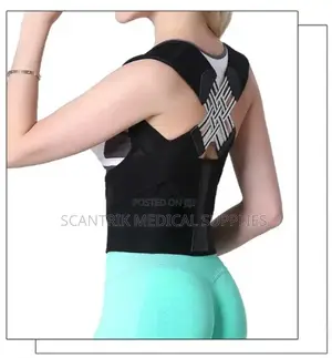 Breathable Adjustable Back Posture Support Brace
