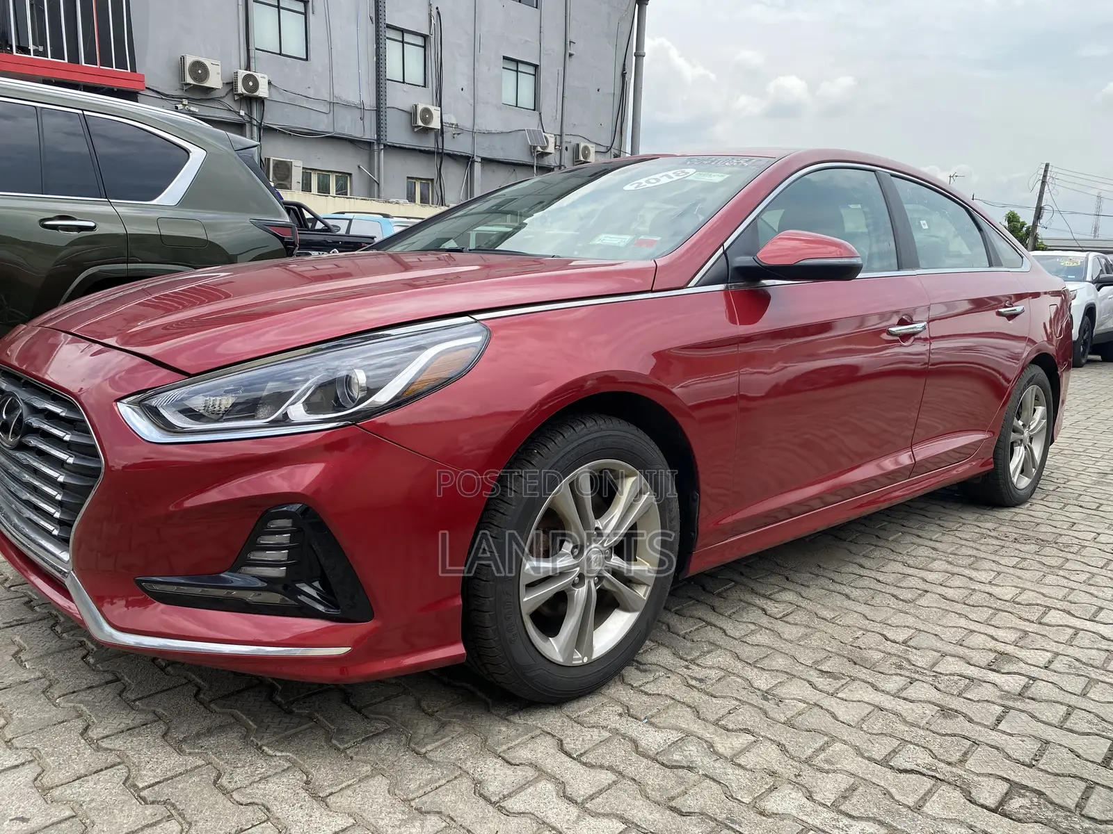 Hyundai Sonata 2018 Red