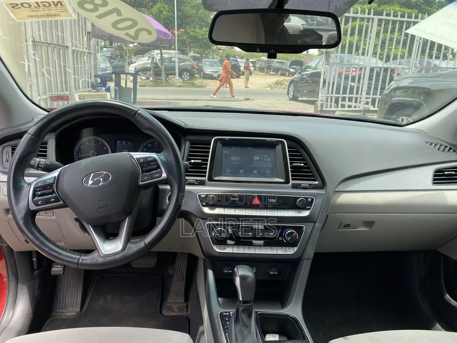Hyundai Sonata 2018 Red