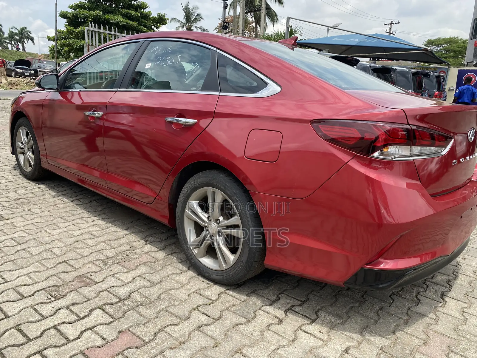 Hyundai Sonata 2018 Red