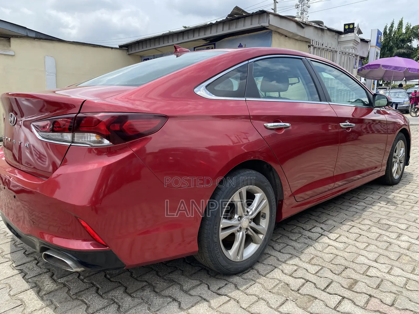 Hyundai Sonata 2018 Red