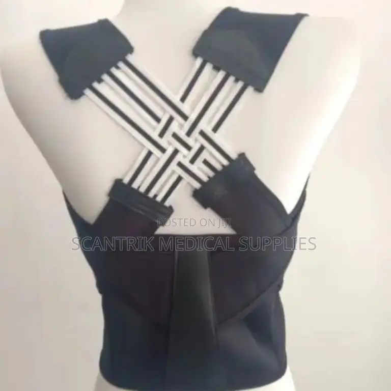 Adjustable Back Posture Brace for Pain Relief and Support