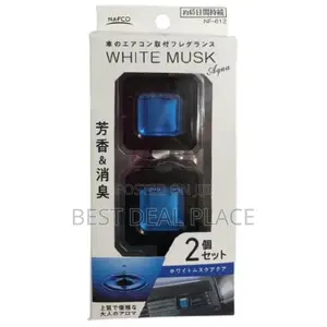 Car Air Conditioner Clip White Musk Air Freshener