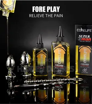 Super Man Pain Relief Anal Lubricant