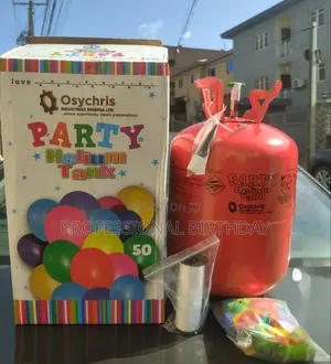 Free Ribbon + Helium Balloons Cylinder Pump, Lagos Mainland Promo