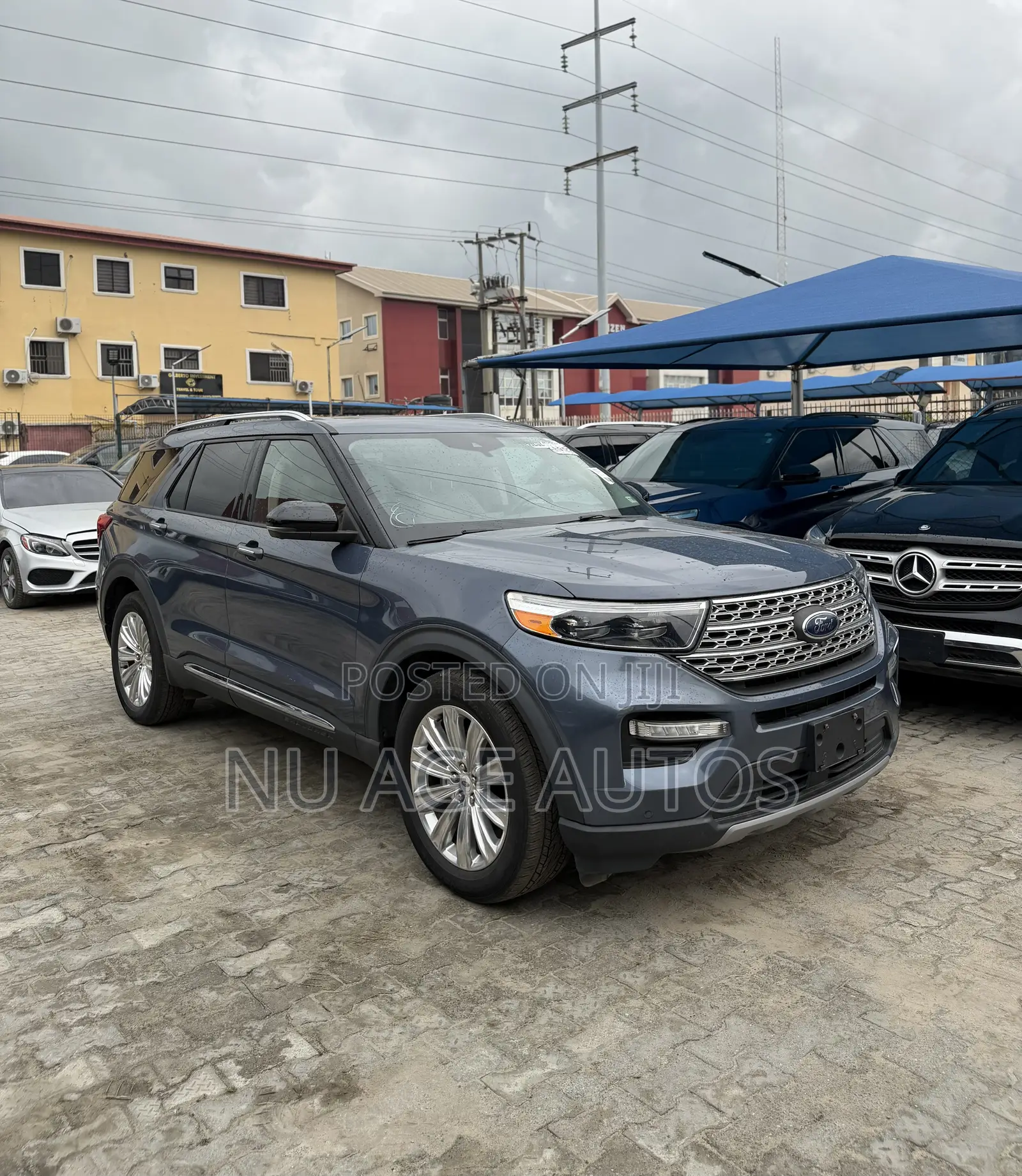 Ford Explorer Limited 2021 Blue