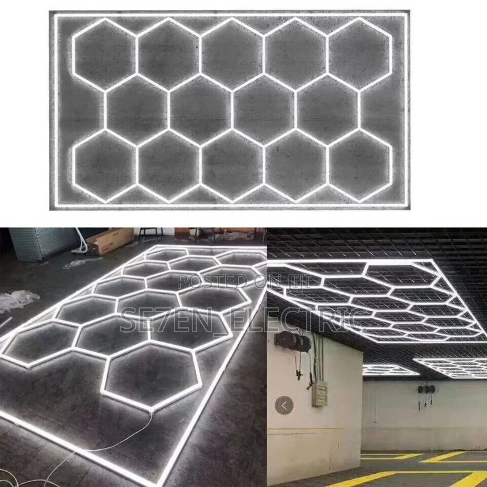 Honey Comb Universal Installation Light