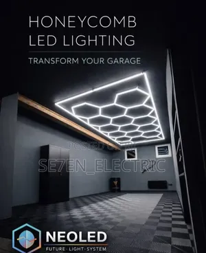 Led Honey Comb Universal Installation Linear Lighting