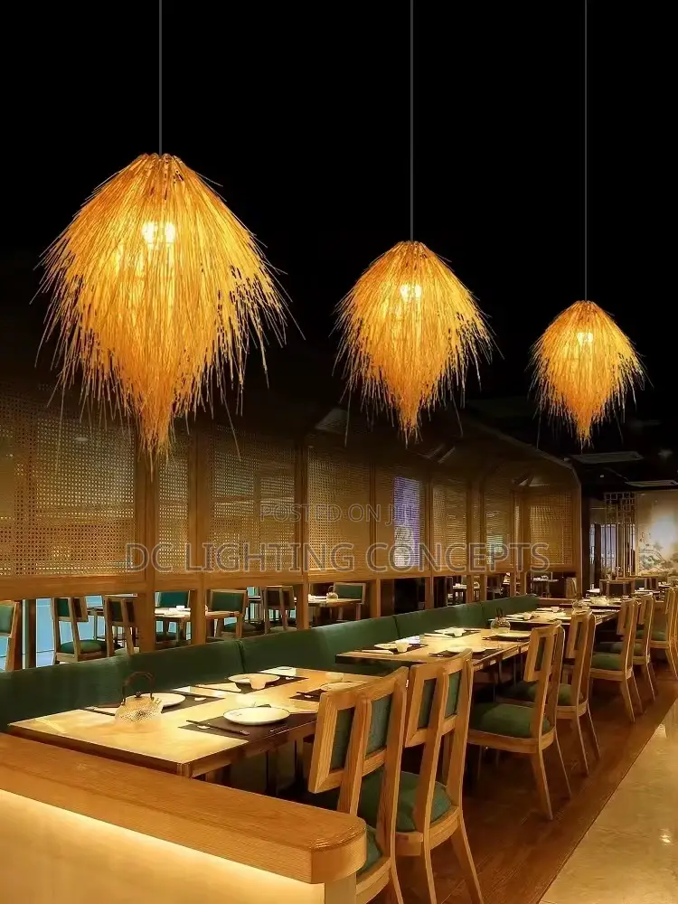 Creative Woven Vintage Pendant Lights