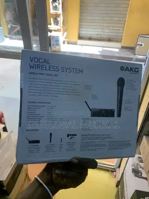 Akg Single Vocal Setwms40mini Wireless Microphone