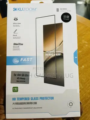Kuzoom 9d Privacy Hd Tempered Glass for Samsung S26 Ultra