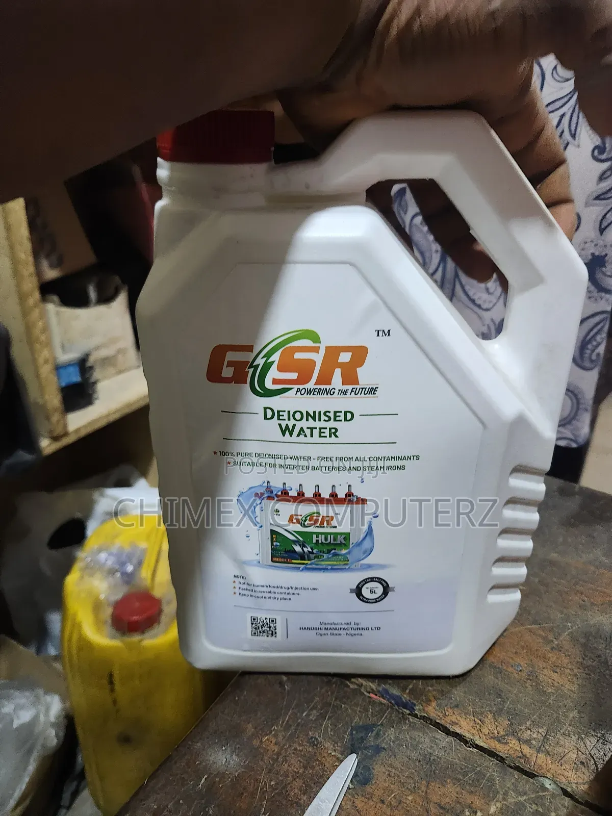 GSR Distilled Water 5 Liter