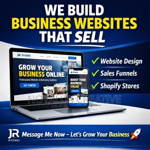 Build Professional Business Website | Funnels | Shopify Store