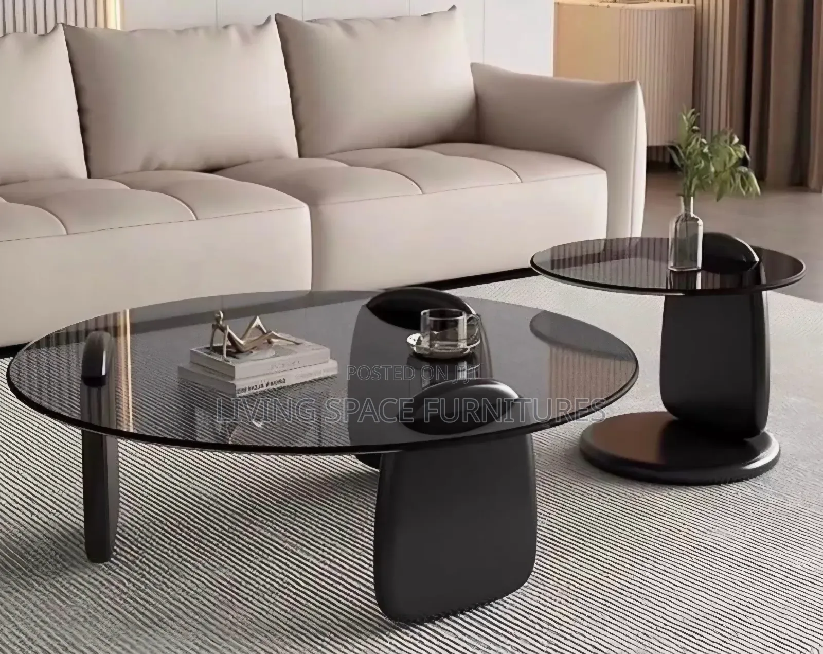 Thick Glass Tops Coffee Table