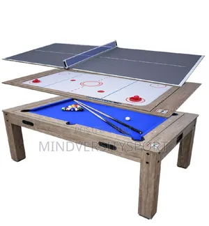 3 In1snookerboard, Table Tennis and Air Hockey