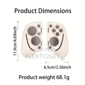 Game Controller Grip Sleeve for Razer Kishi Ultra, Simple Solid Color
