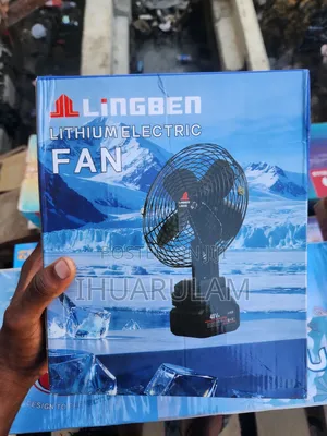 Lithium Rechargeable Electric Fan