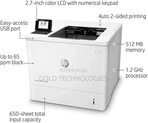 Heavy Duty LaserJet B/W Printer HP M608 Enterprise Monochrom Workgroup