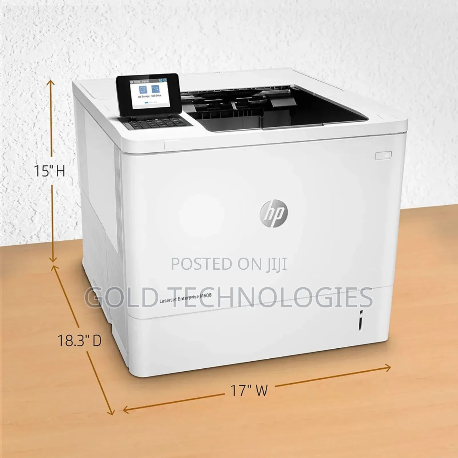Heavy Duty LaserJet B/W Printer HP M608 Enterprise Monochrom Workgroup