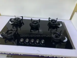 Five Burners Flip Up Built in Cooker