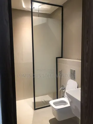 Black Profile Tampered Glass Fix With Off-White Sticker  