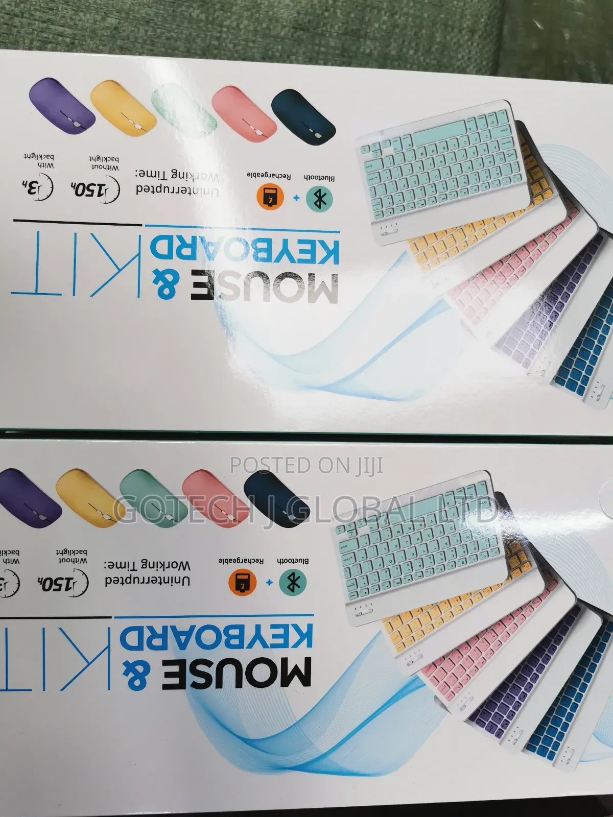 Mouse and Light Keyboard