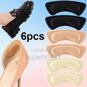 3 Pairs Thickened Cushioned Insole Anti-slip Shock-absorbing Foam