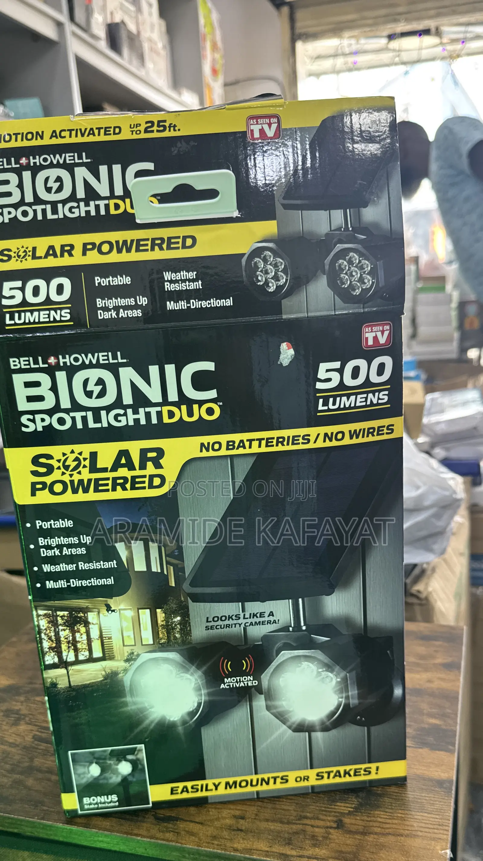 Bionic Spotlights Duo Solar Power