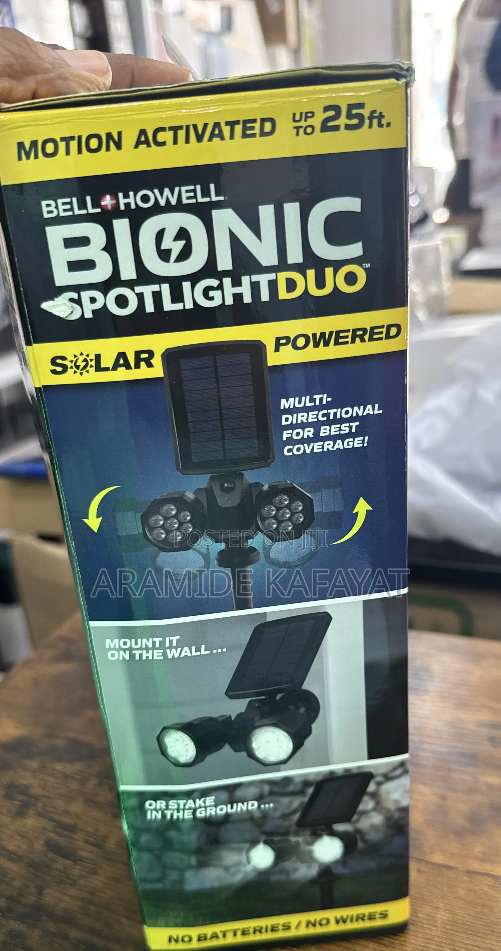 Bionic Spotlights Duo Solar Power