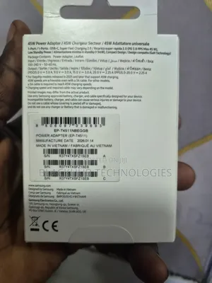 Samsung 45w Power Adapter Without Cable Low Standby