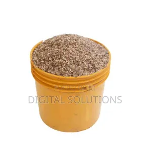 1 Paint Bucket of Original Ofada Rice. Brown Nigerian Local Rice.