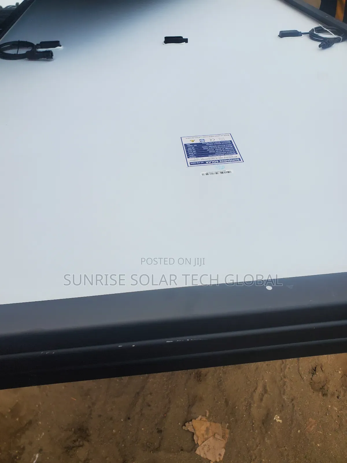 550w Solar Panels All Black