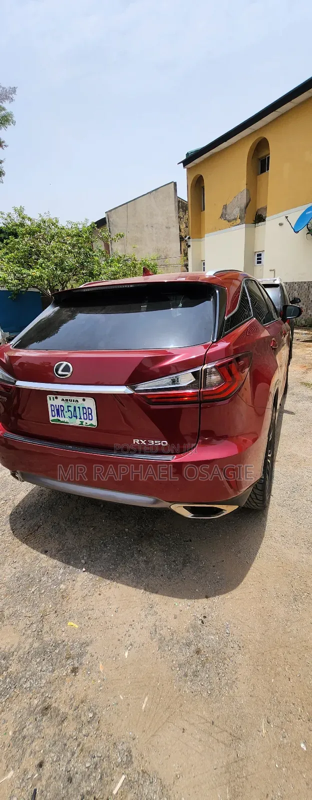 Lexus RX 2016 Red