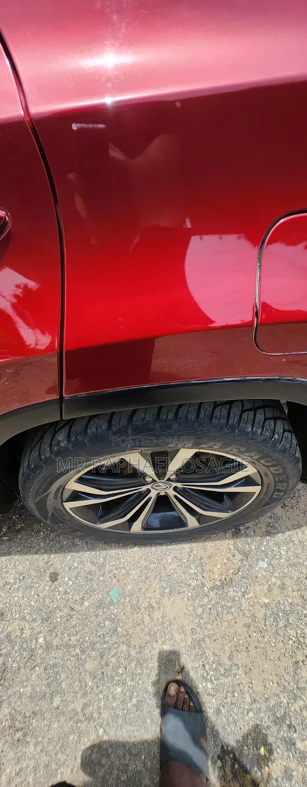 Lexus RX 2016 Red