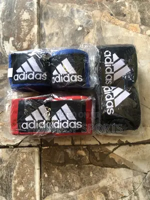 A Pair of Adidas Boxing Hand